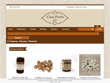 Tablet Screenshot of casaperris.com